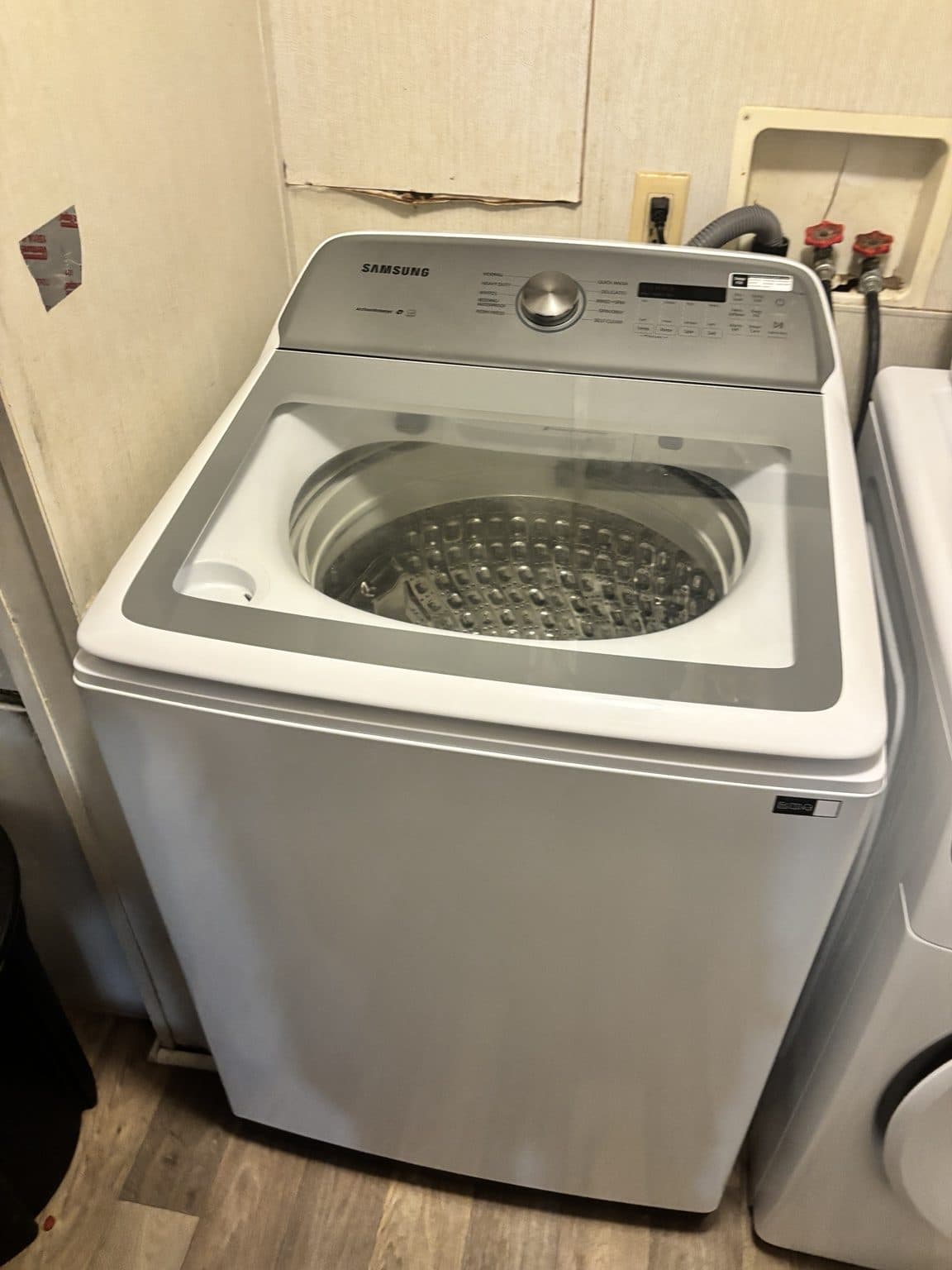 Samsung top-load washer