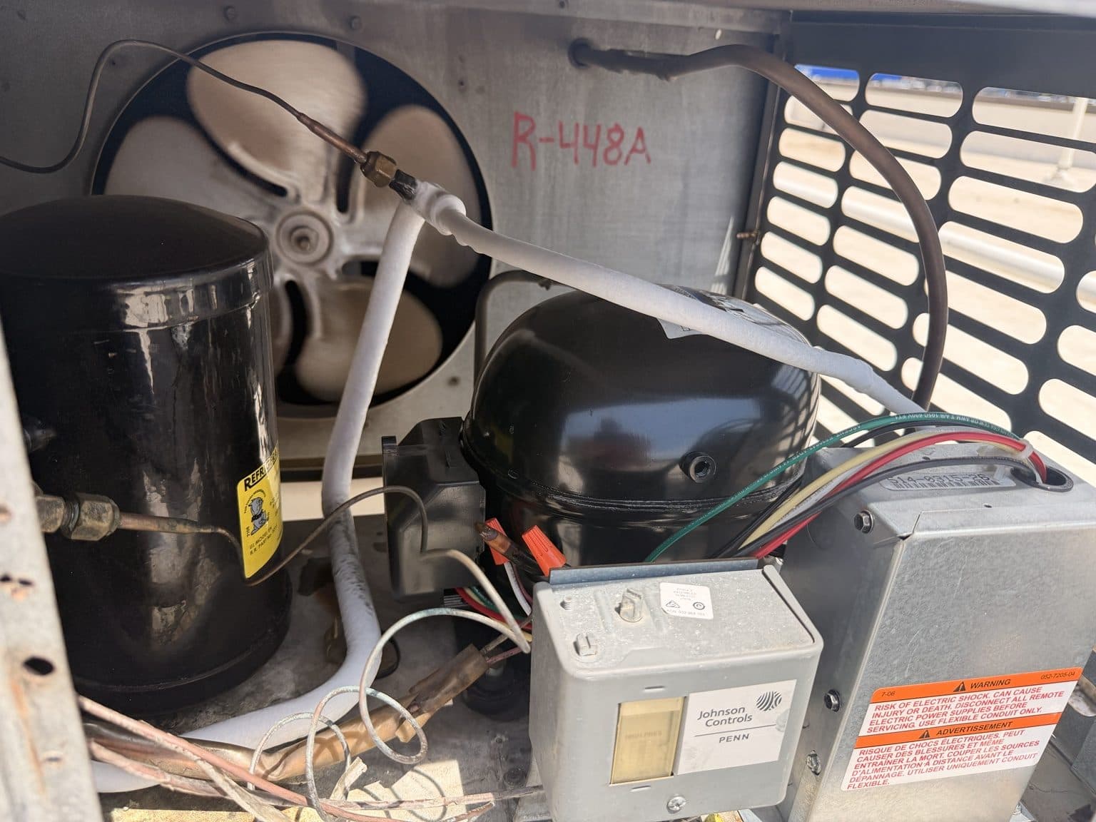 Reach-In Cooler Refrigerant Leak and Timer Repair